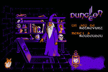 loading screen of Dungeon II by Retro Vynz