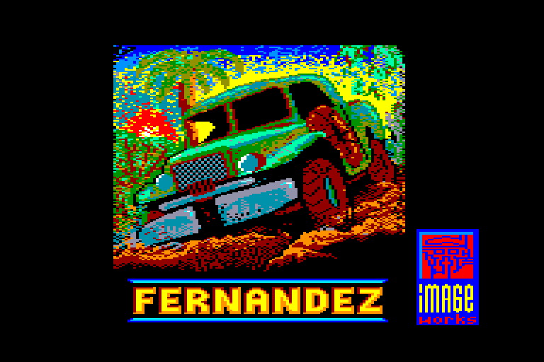 screenshot of the Amstrad CPC game Fernandez must die