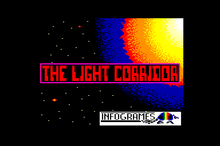 screenshot of the Amstrad CPC game Light Corridor (the)