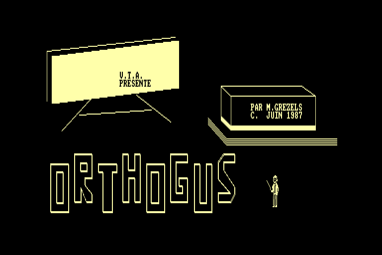 screenshot du jeu Amstrad CPC Orthogus - Tome 1