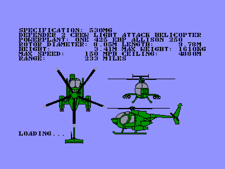 screenshot of the Amstrad CPC game Protector