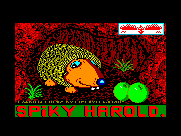 screenshot du jeu Amstrad CPC Spiky Harold