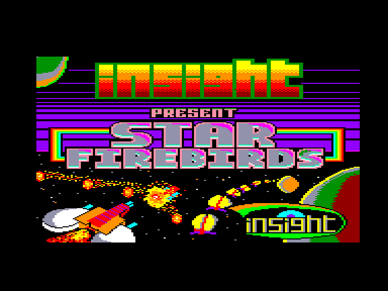 screenshot du jeu Amstrad CPC Star firebirds