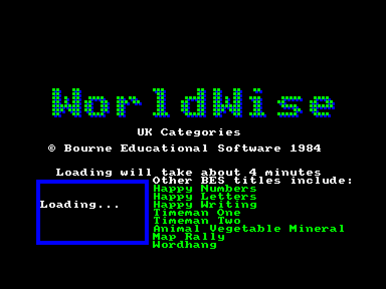 screenshot of the Amstrad CPC game World-Wise