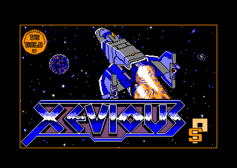 image du jeu Amstrad CPC Xevious